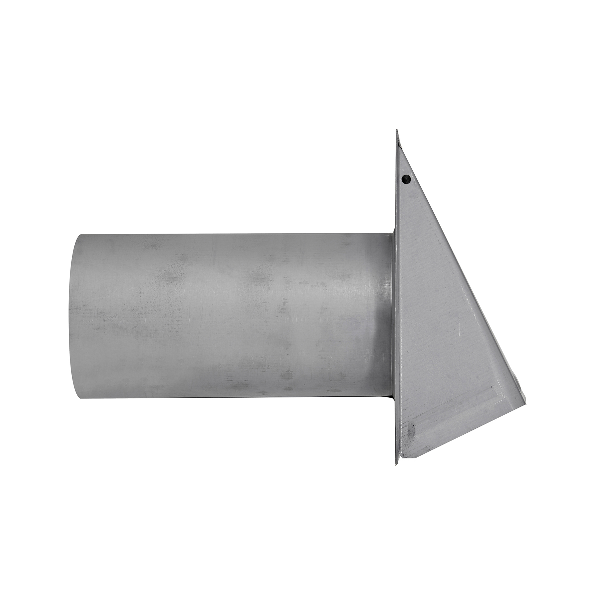 Lambro 8in. Wall Exhaust Hood Vent — 26-Gauge Galvanized Steel, Damper, Wire Mesh Screen, 11in. Pipe, Model# EC-3480GMS-11-PG